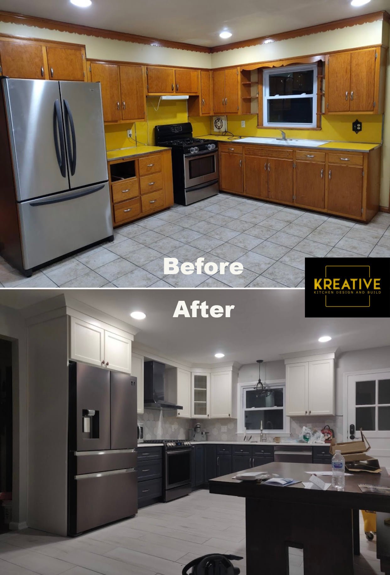 Before & After Gallery | Kitchen Remodel Gallery | Kreative Kitchen
